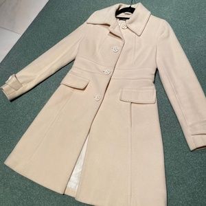Kenneth Cole Reaction cream pea coat